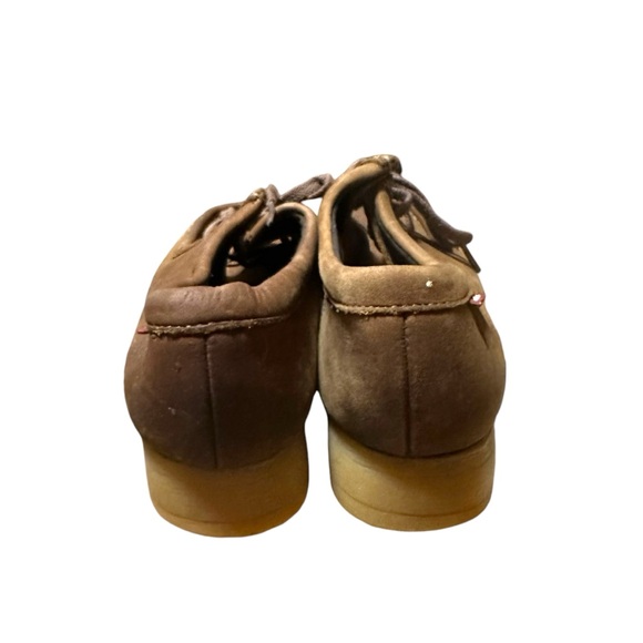 Clarks Wallabee Shoes Womens 6 M Padmora Oxford Moccasins 60499 Brown Leather - Picture 8 of 8
